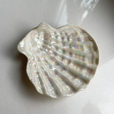 Talerzyk na biżuterię perłowy Shell 2
